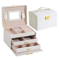 Boîte à bijoux UNIQ Nellia - Blanc crème - Boîte à bijoux