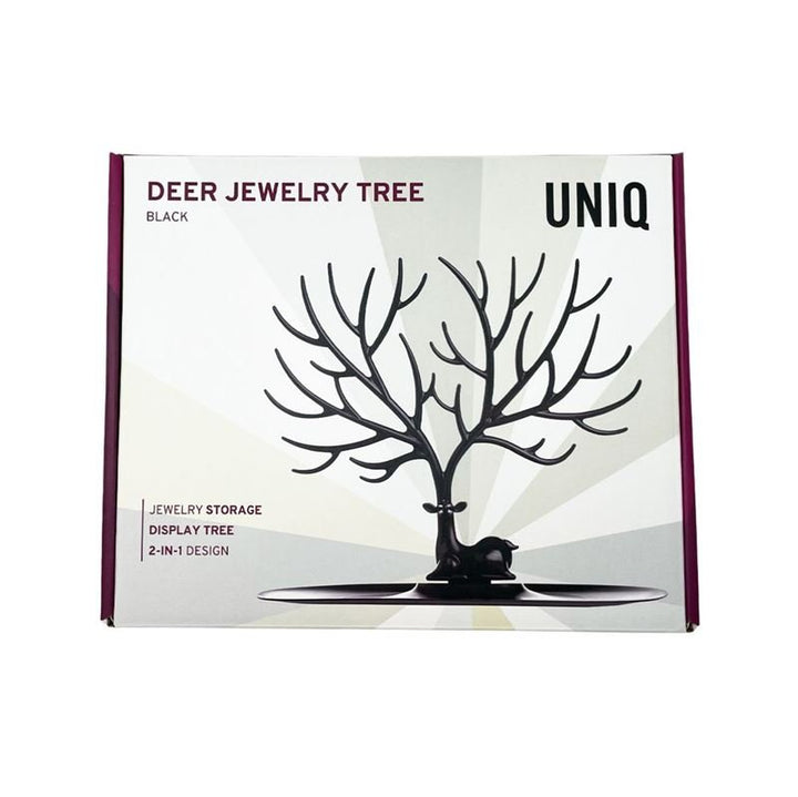 UNIQ Oh my Deer jewellery tree - black - | Fashiongirl