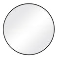 Miroir rond UNIQ Oslo - Ø50 cm Noir - | Fashiongirl