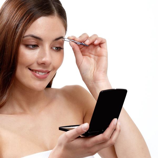 UNIQ Pocket Mirror / Makeup Mirror with LED Light - | Fashiongirl