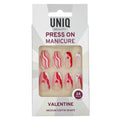Faux ongles à coller UNIQ - Valentine - | Fashiongirl