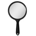 Miroir à main double face UNIQ Round - Noir - | Fashiongirl