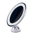 Miroir rond UNIQ avec éclairage LED et ventouse x10 Miroir grossissant - Blanc - | Fashiongirl