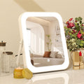 Miroir de maquillage LED UNIQ Vanity avec commande tactile intelligente et rotation à 360° - | Fashiongirl
