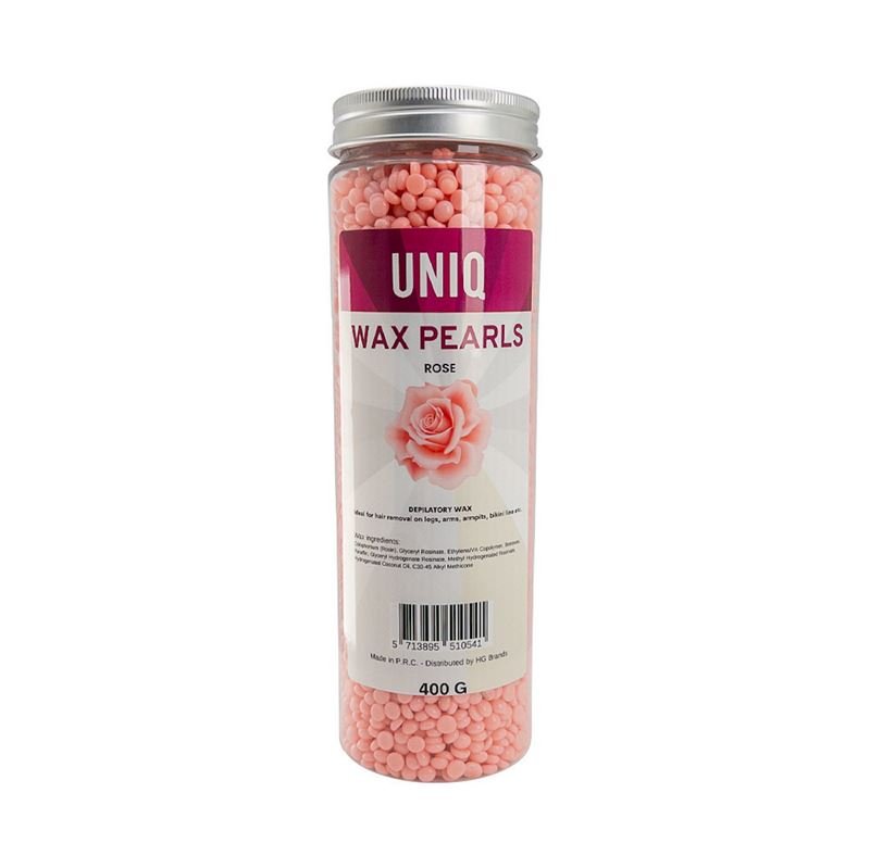 UNIQ Wax Pearls / Hard Wax Megapack Wax Pearls - 400 grams Rose - | Fashiongirl