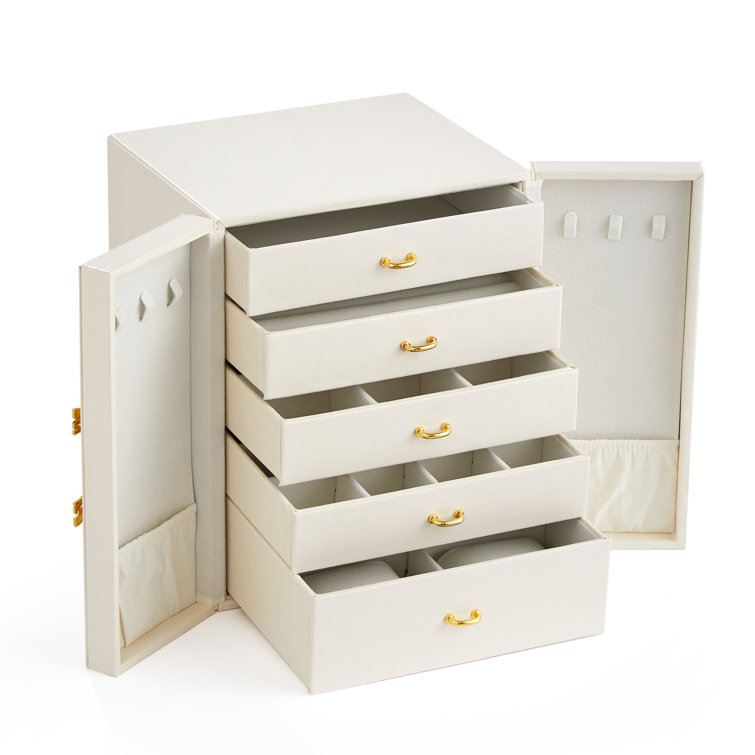 UNIQ XL Jewellery Box / Jewellery Box - White - Jewelry Box