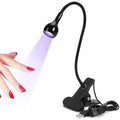 Mini lampe UV LED pour ongles - Compacte et efficace pour les ongles et le vernis gel (noir) - | Fashiongirl