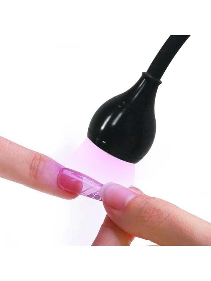 UV LED Mini Nail Lamp - Compact and efficient for nails and gel polish (Black) - | Fashiongirl