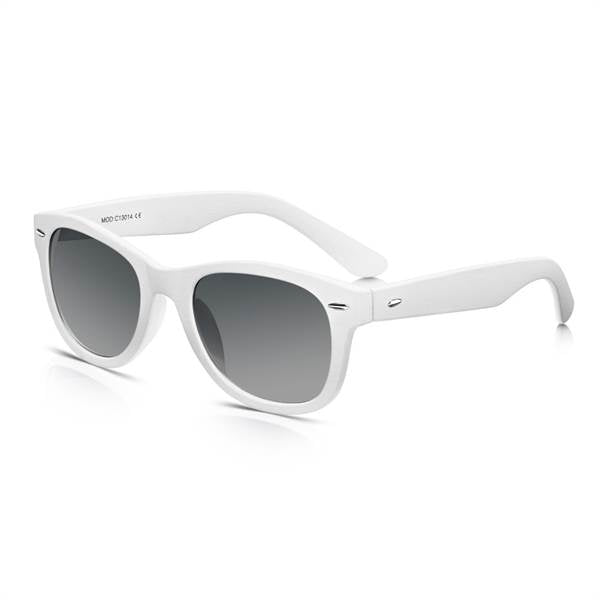 Lunettes de soleil Wayfarer - Blanc - | Fashiongirl