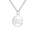 Collier zodiaque : Verseau - Zodiaque, argent - | Fashiongirl