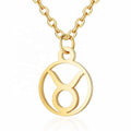 Collier Zodiac : Taureau - Zodiac, Or - | Fashiongirl