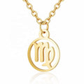 Collier zodiaque : Vierge - Zodiaque, Or - | Fashiongirl